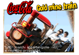 Gold mine train